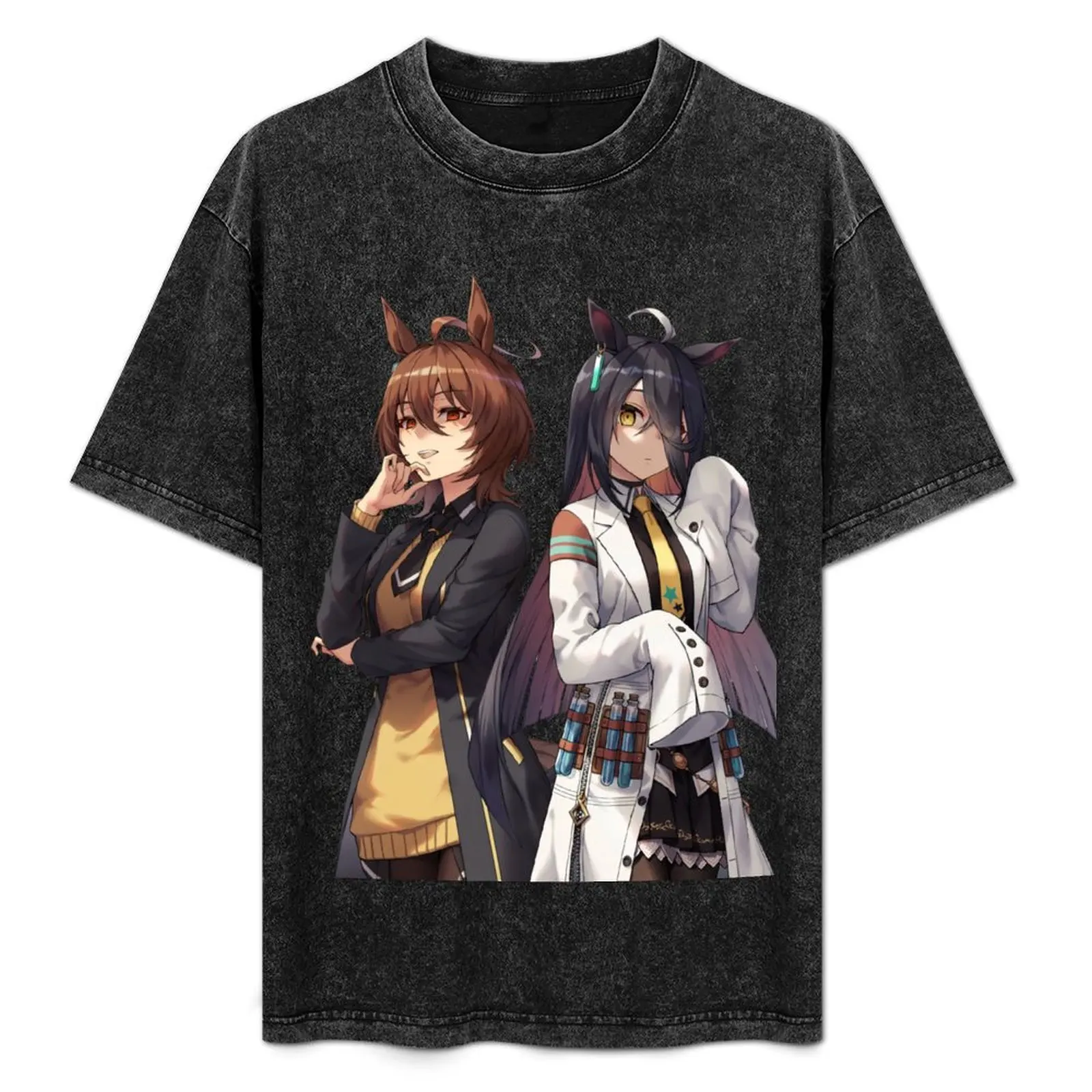 Agnes Tachyon Manhattan Café Uma Musume T-Shirt Funny t-shirt tshirts personalised shirts graphic mens clothing