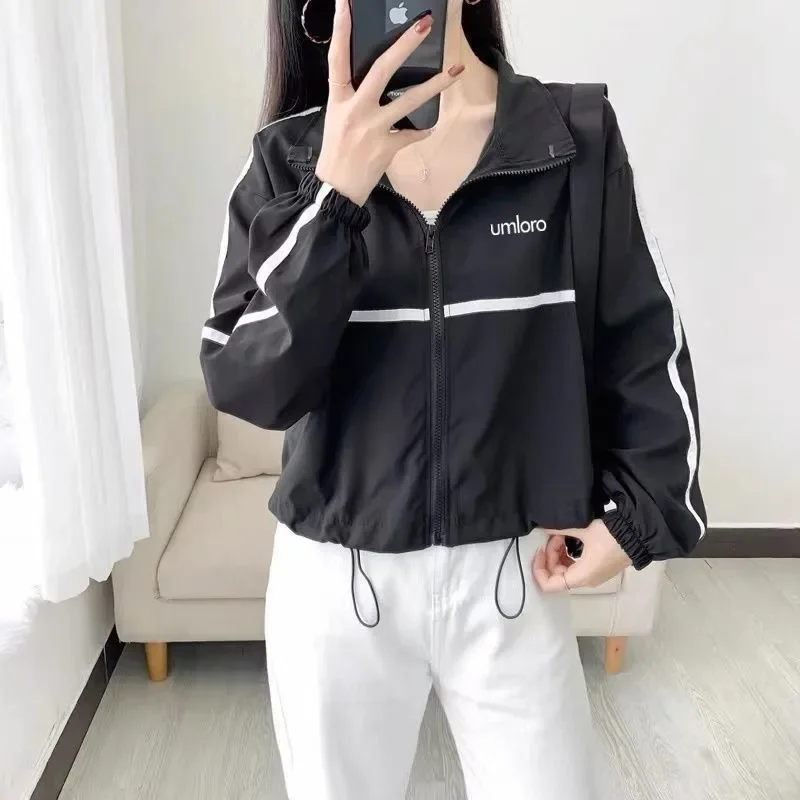 屋外ウインドブレーカースポーツコート女性ゴルフウェア 2025 春の新ゴルフジャケットファッションカジュアル TopWomen ゴルフ服