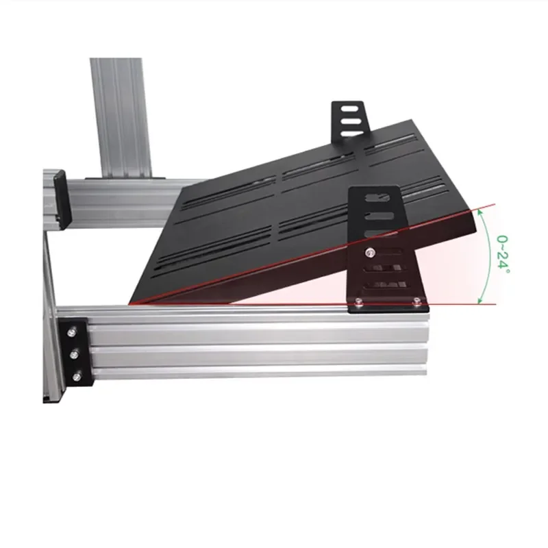 Kundenspezifisches Aluminiumprofil 3090 Game Driving Simulator Lenkrad-Sitzhalterung Sim Racing Chair Sim Rig DIY Sim Racing Cockpit