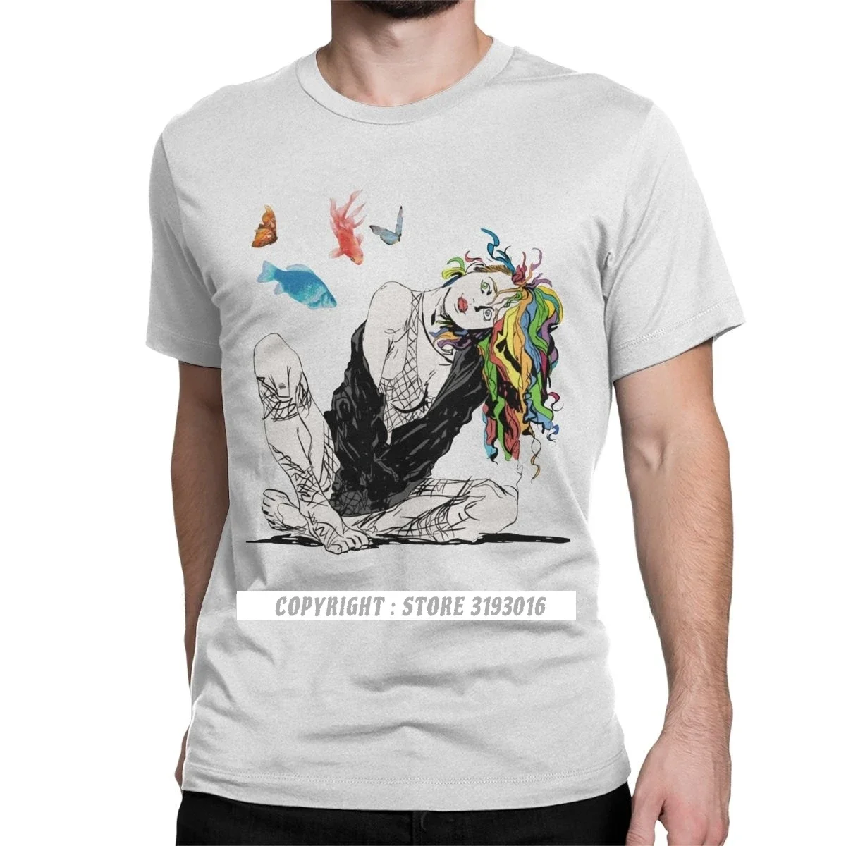 Delirium The Sandman Vertigo Comics T Shirt Male Sweatshirt Death Dream Gaiman Morpheus Cotton Tee Harajuku Camisa T Shirts