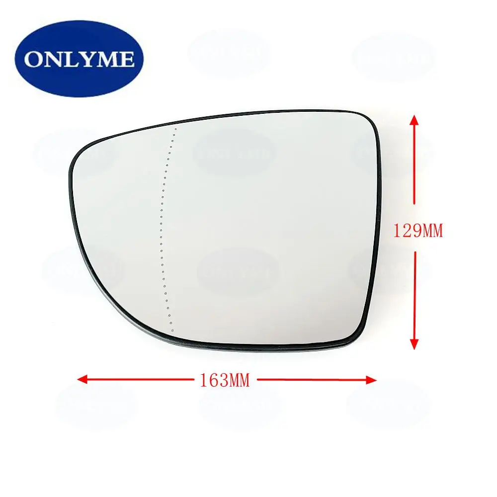 Wide angle heated mirror glass for RENAULT CLIO IV 4 (2012-2019) CAPTUR (2013-2020) ZOE (2012-2020) Nissan Micra Leaf 2017-2023