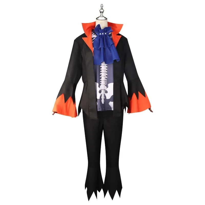 حار أنيمي قطعة واحدة بروك تأثيري حلي النساء الرجال هالوين كرنفال موحدة بلايز السراويل قبعة مجموعة كاملة فستان هدية عيد ميلاد #2