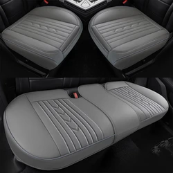 Car Seat Covers Breathable Leather Front/rear Seat Protection Support Cushions All Seasons Universal Car Interior Accessories