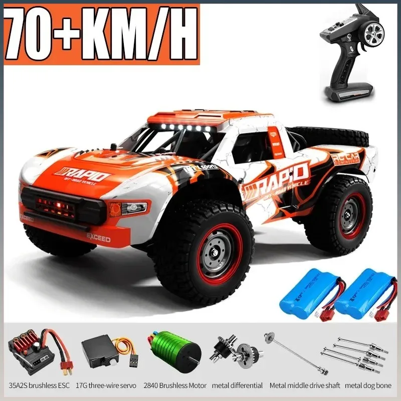 1/14 Q130 RC Auto Woestijn 4WD Off-road Truck 2.4G Hoge Snelheid Auto Racing Drift Afstandsbediening voertuig Speelgoed voor Jongens Kinderen