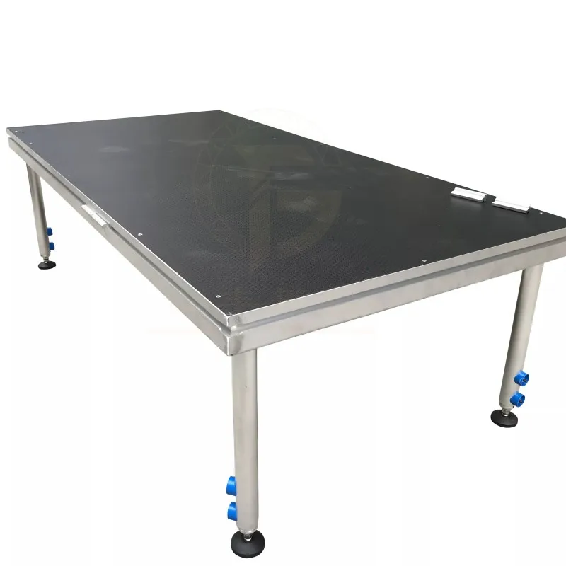 

Quick Easy Set up Portable Banquet Stage with Stairs Mobile Pole Dance Platform Units