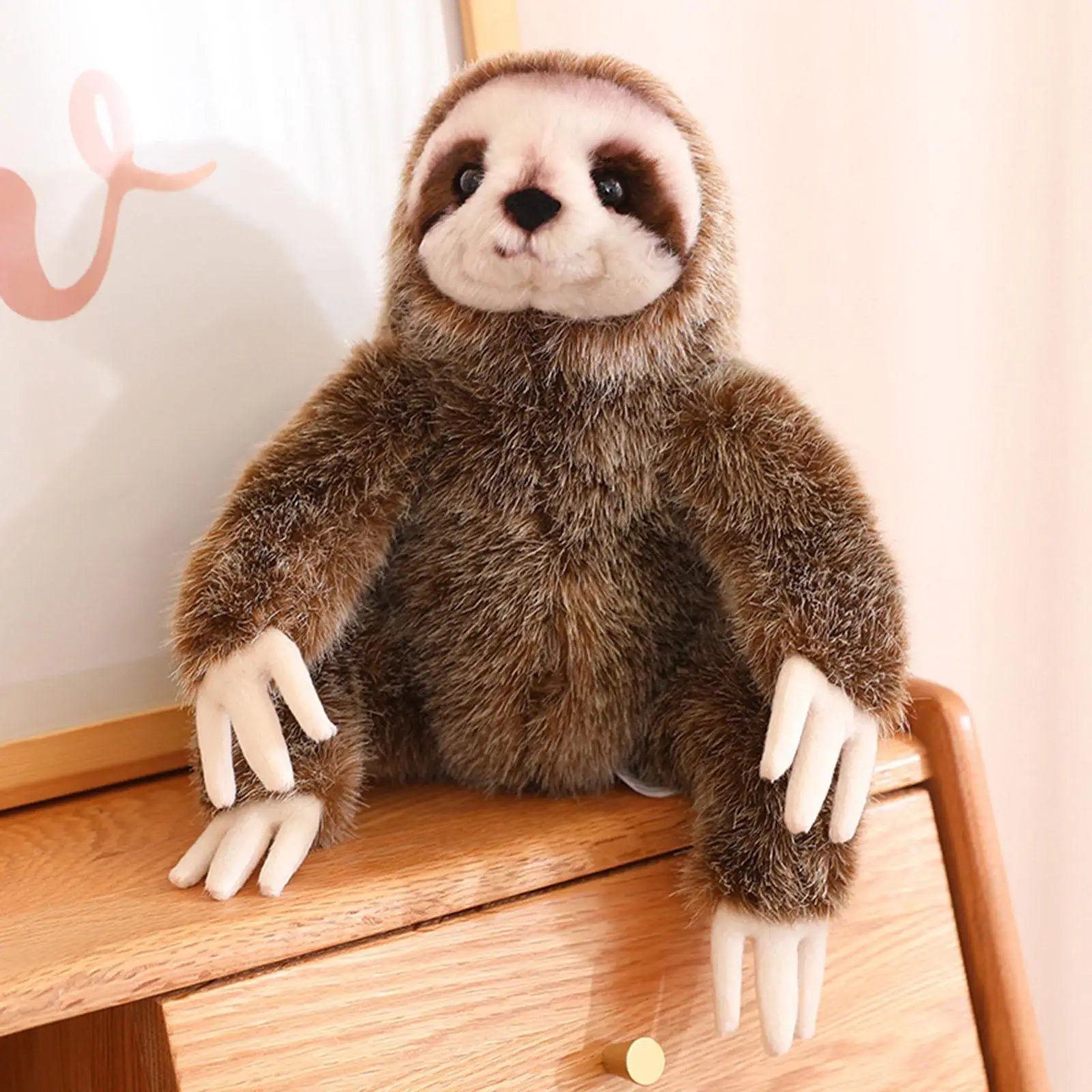 

Sloth Plush Toy Sloth Stuffed Toy 9.45inch Cartoon Soft Lovely Sloth Stuffed