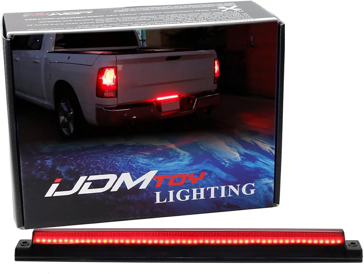 

Smoked Lens 54-SMD LED Tailgate Lightbar w/ F1 Strobe for Dodge RAM 1500 2500 3500 2006-up
