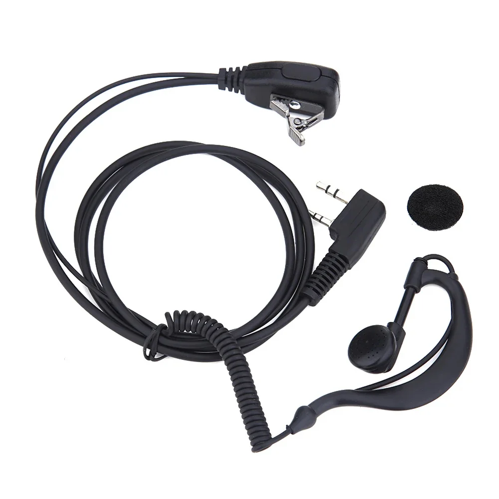 

Walkie Talkie Earpiece Headset With PTT Mic Compatible For GP88 CP040 GP2000 GP3688 GP68 Headphone Walkie Talkie