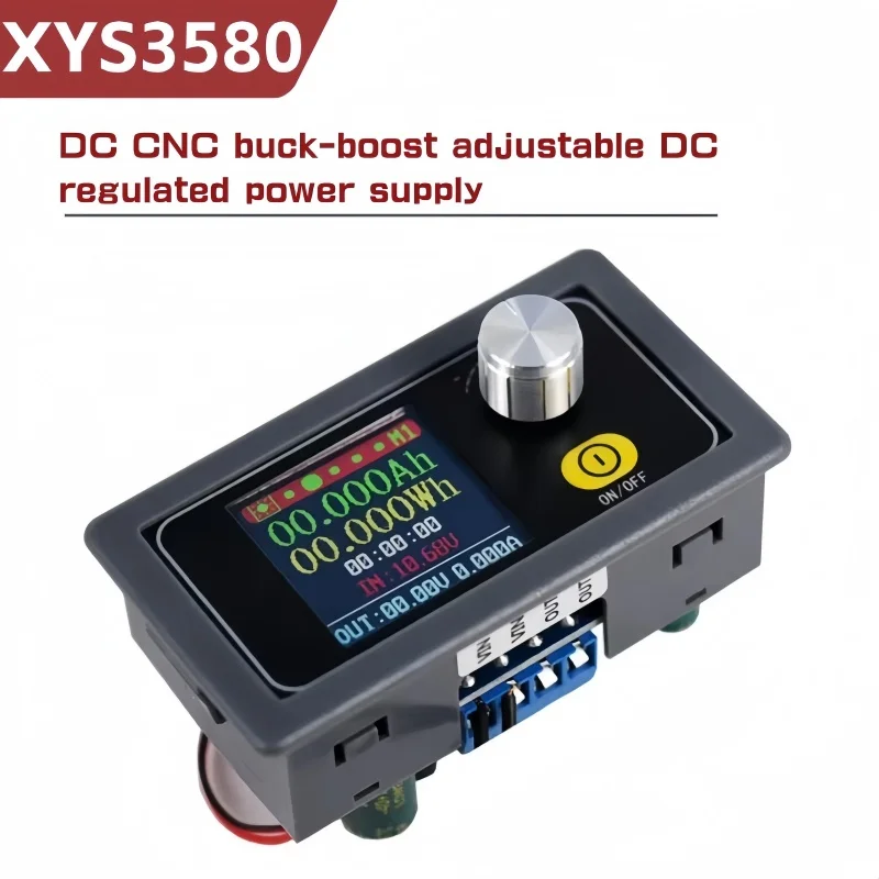 1PCS XYS3580 DC DC Buck Boost Converter CC CV 0.6-36V 5A Power Module Adjustable Regulated laboratory power supply variable