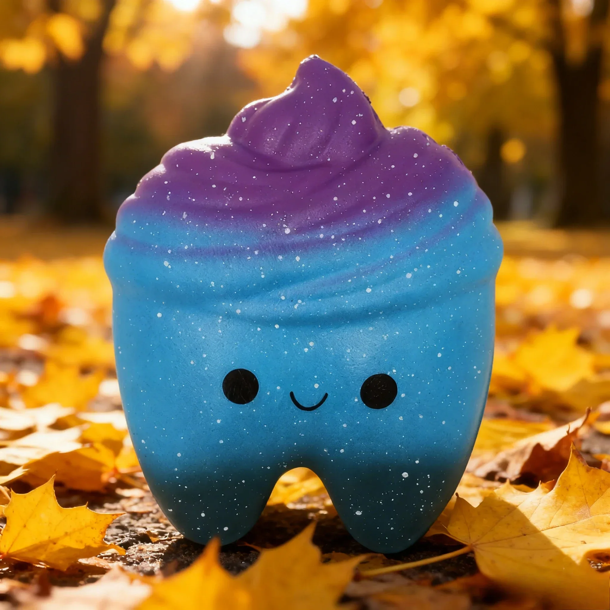 معجون أسنان الأسنان شكل الأسنان ارتفاع بطيء ضغط الهدايا انتعاش بطيء الحسية تململ هدية اليد سبينر طب الأسنان عيادة الأطفال