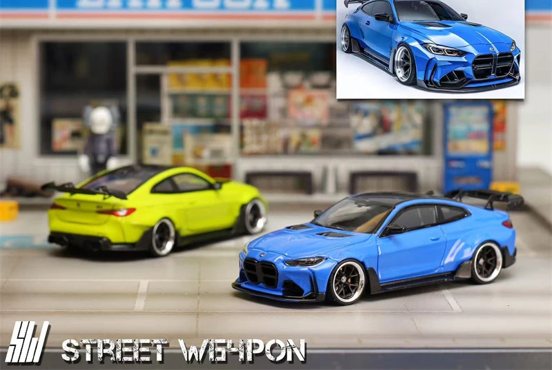 Modele samochodów odlewanych ciśnieniowo SW 1:64 G82 M4