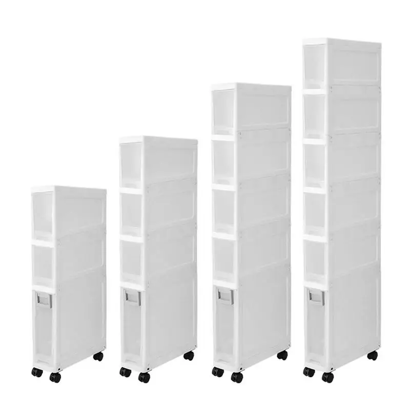 

Slim Bathroom Storage Cabinet Shoe Rack Stackable Shoees Storage Organizer Narrow Slim Rolling Storage Cart Organizer Storage