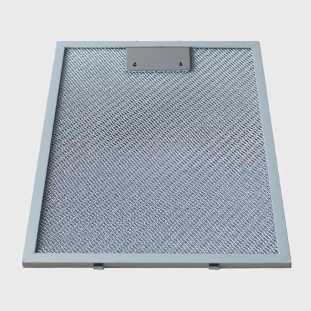 1PC Range Hood Filter 340x257mm Suitable For Grease Filtering Range Hoods Metal Mesh Cooker Hood Grease Filter