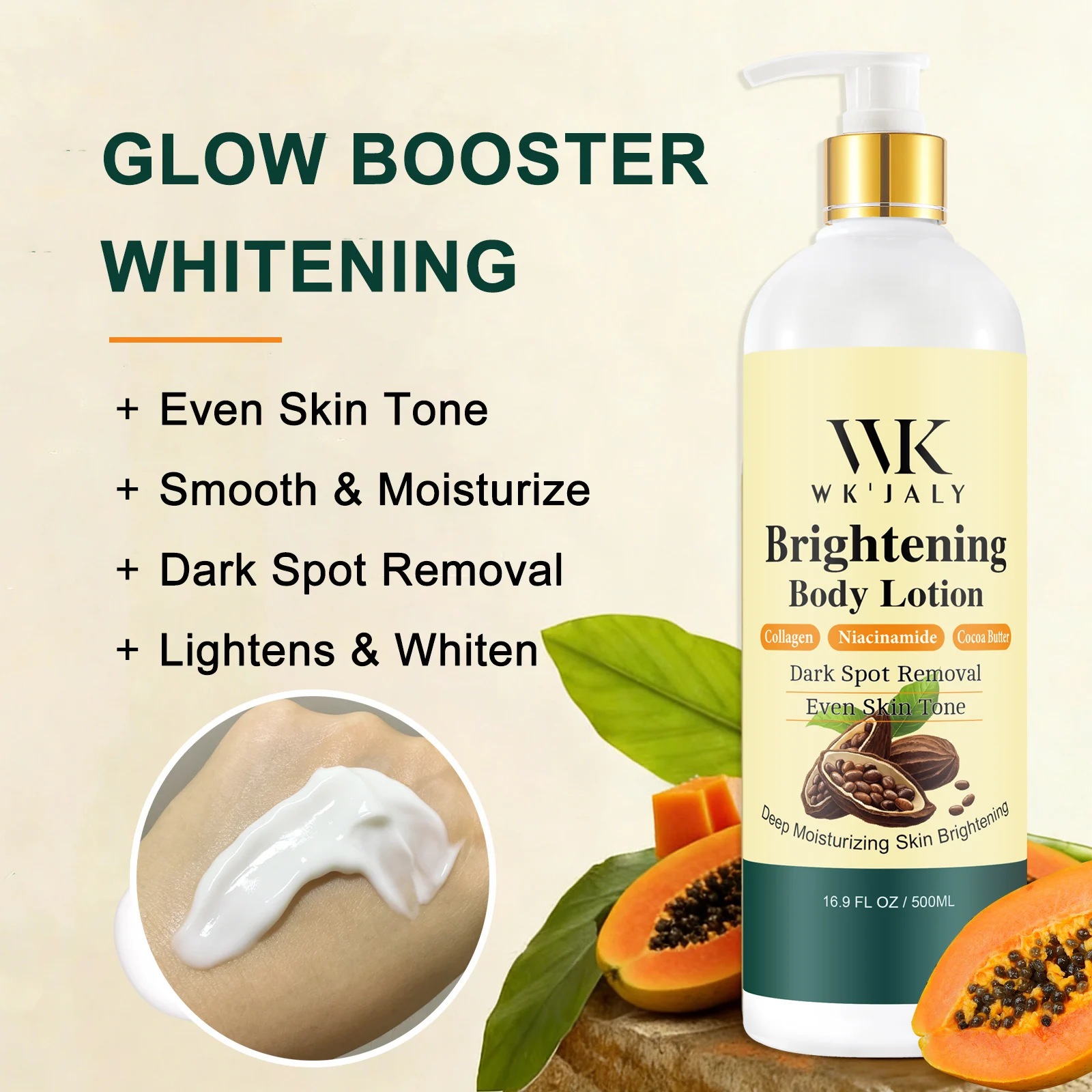 Kép 4: WK JALY Kollagén whitening Alapanyag Oldat, távolítsa Homályos Leopárd, melanin, moisturizer, zökkenőmentes Bőr, vel Félkegyelmű Dinnyefa, niacinamide
