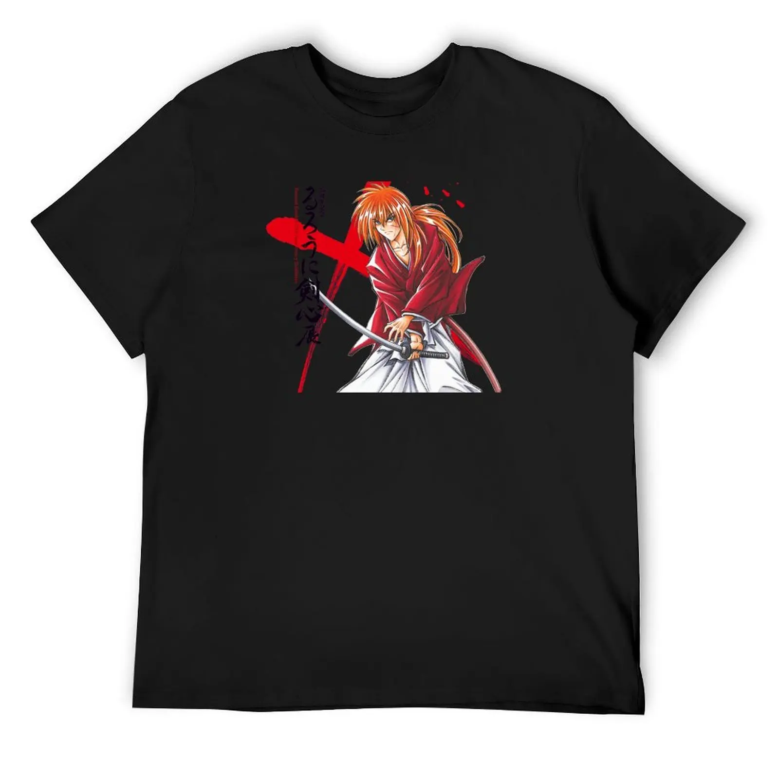 

Himura kenshin - Kenshin manga T-Shirt summer clothes quick drying t shirts for men pack