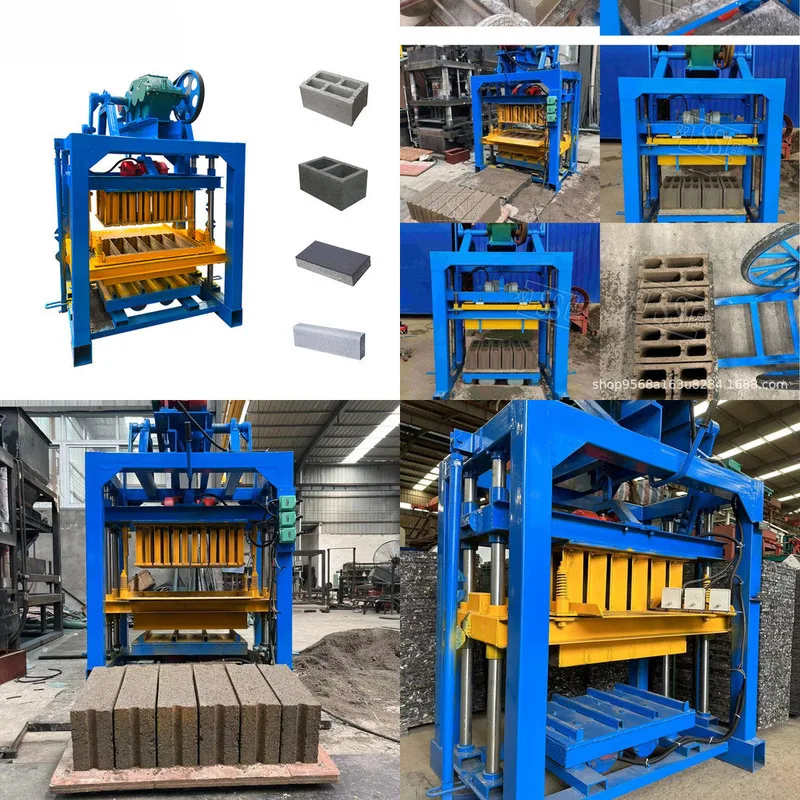 

Small Hollow Block Machine Semi-automatic Brick Making Machinery Equipment Fully Automatic Cement Hollow Brick Making Machine