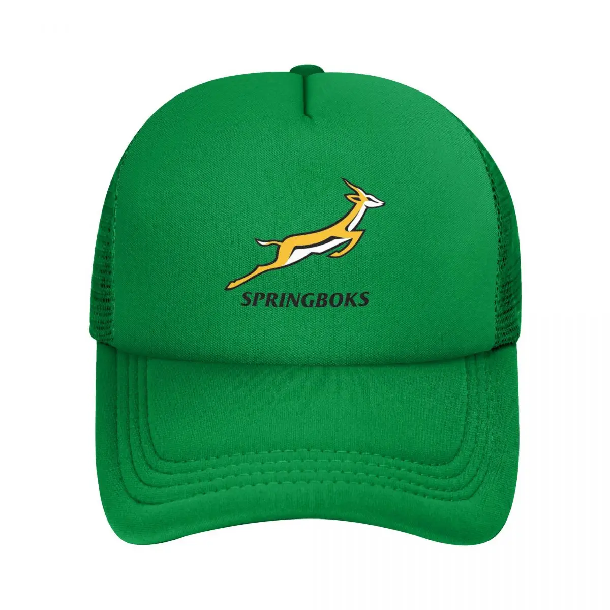 South Afric Springbok Rugby Trucker Cap Unisex Retro Hats Trucker Hat Trucker Cap Adjustable Mesh Baseball Cap Wholesale New