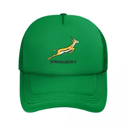 South Afric Springbok Rugby Trucker Cap Unisex Retro Hats Trucker Hat Trucker Cap Adjustable Mesh Baseball Cap Wholesale New