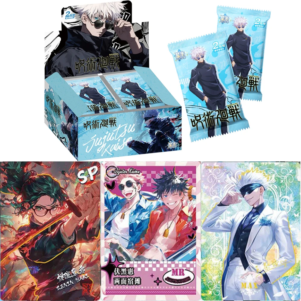 Jujutsu Kaisen Card Deluxe Edition Full Thick Card Rare Gojo Satoru  Fushiguro Megumi Anime Game Collection Cards Toys Gifts - AliExpress 26