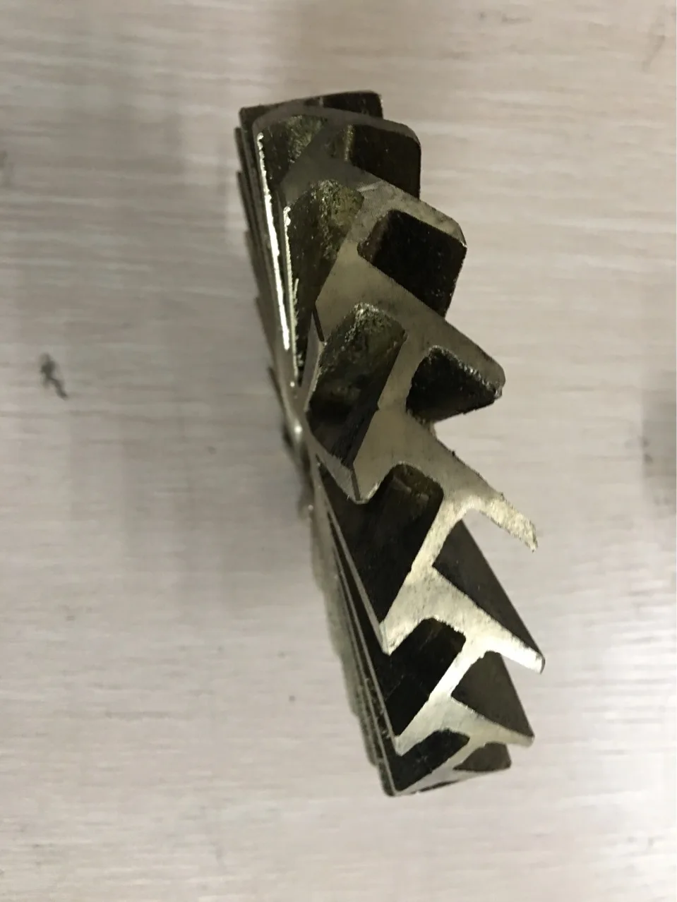 K19 zeewaterpompwaaier, koper