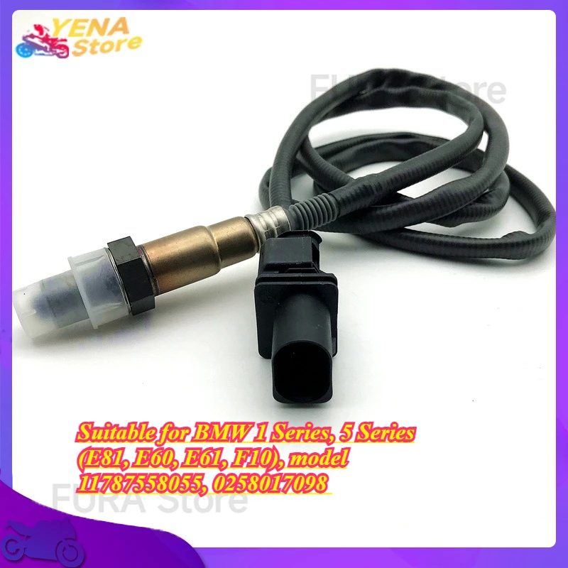 

High-quality pre-oxygen sensor is suitable for BMW 1 Series, 5 Series (E81, E60, E61, F10), model 11787558055, 0258017098