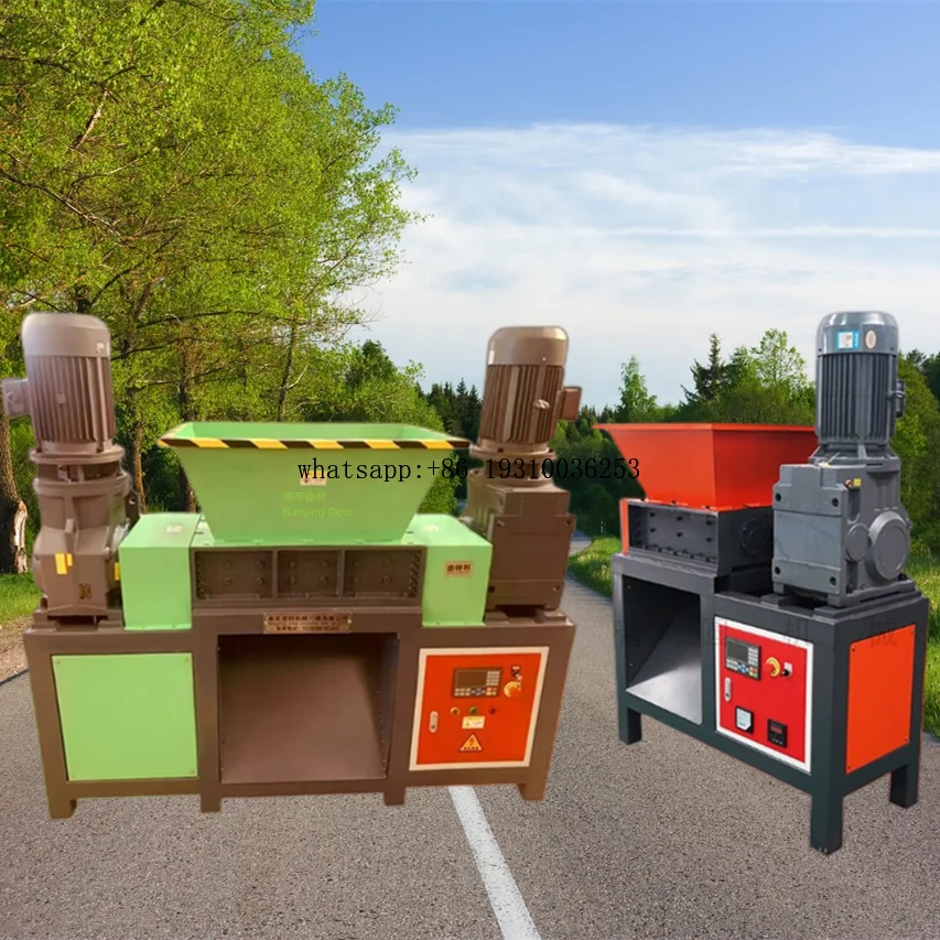 Factory Direct Large Double Shaft Metal Crusher Wood Shredder Metal Scrap Shredder