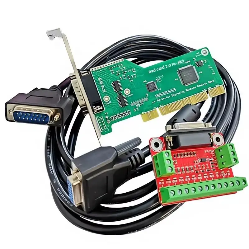 Red Card 3.0 High-Speed 3Axis Motion Control Card Interpolation CNC Router Milling Machine Control System Accessory