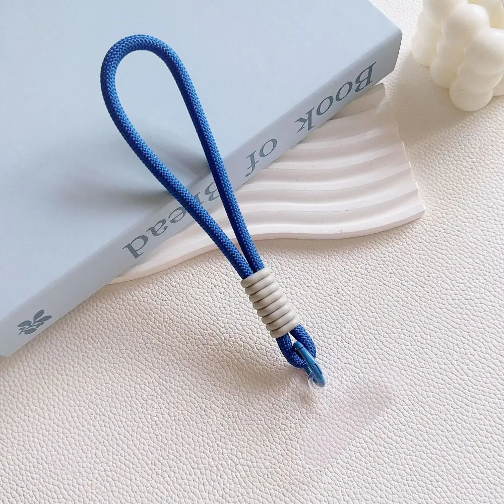 

Universal Mobile Phone Lanyard Strap Detachable Anti Fall Hanging Chain Ring Cord Short Rope with Patch Bracelet Phone Case