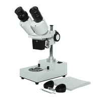 T2B 40x Binocular Stereo Microscope with LED Light for Mobile Phone PCB Tools Repairing