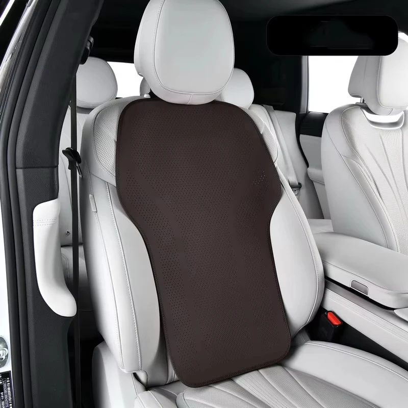 Verlängerte Fußstütze für Autositze, Sitzbezug mit Beinunterstützungskissen, Universeller Autositzbezug, Atmungsaktiver Ledersitzbezug – Detail 6
