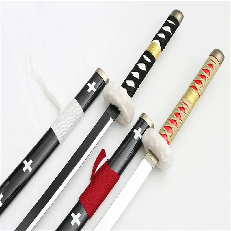 Cosplay Trafalgar D Water Law 41inch Bamboo Assembled Katana Sword Anime Role Play Trafalgar Law 104cm Weapon Model