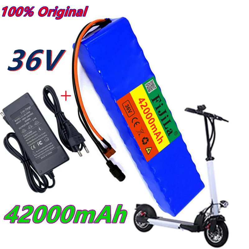 

36V 42Ah10S3P18650 geändert fahrrad elektrische auto motorrad roller batterie mit15ABMS lithium-batterie pack + 42V 2A ladegerät