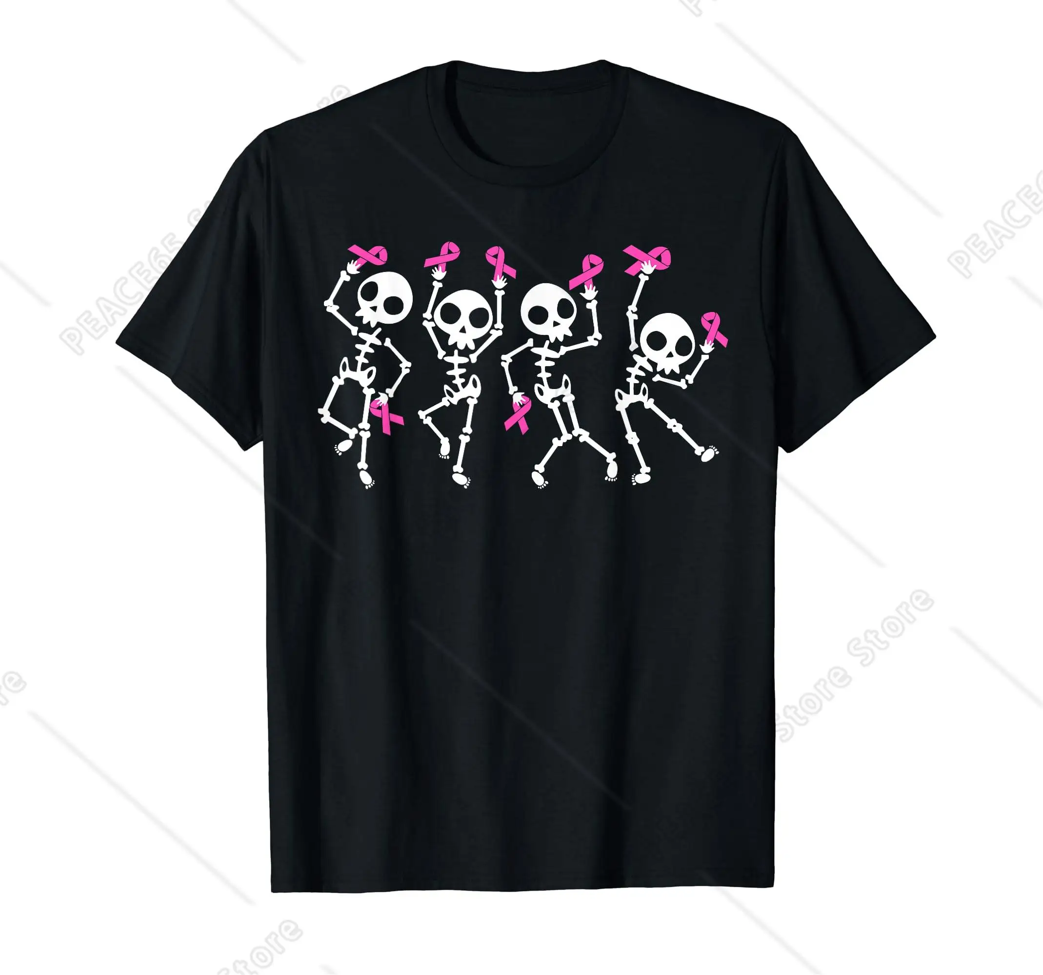 Ghost And Goblins Come To Play On October'S Final Day T-Shirt Holiday Skull Funny Short Sleeve Cotton