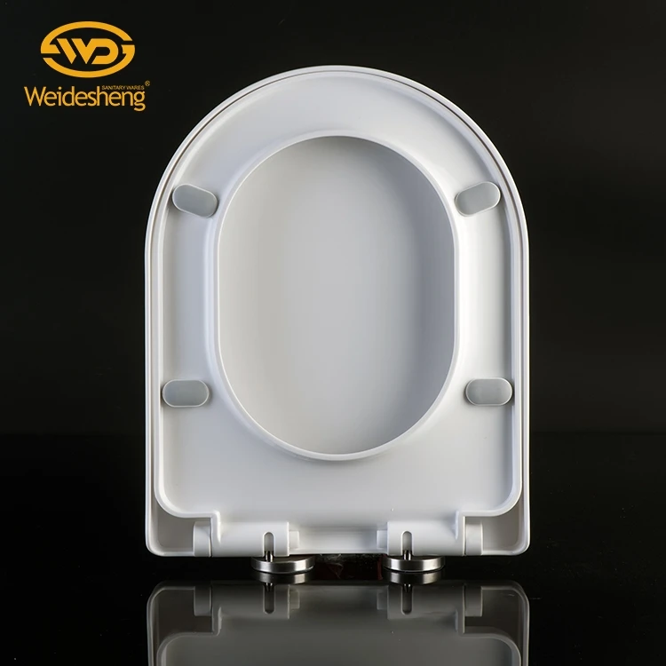 静音減速U字型尿素プラスチック製トイレ便座カバー蓋