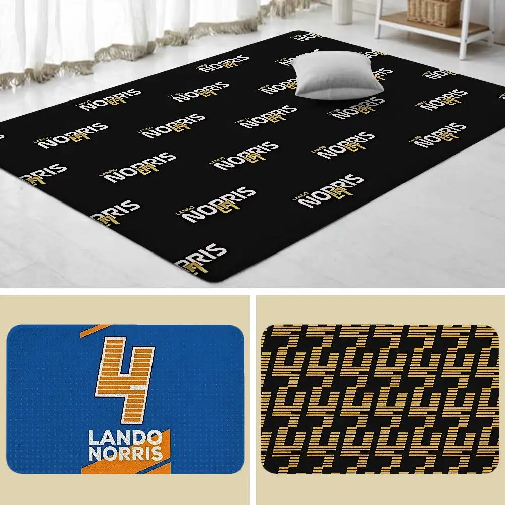 F1 2024-Landos Floor Mats Home Laundry Rug Carpet For Living Room Decor Lounge Area Anti-slip Foot Mat Entrance Doormat