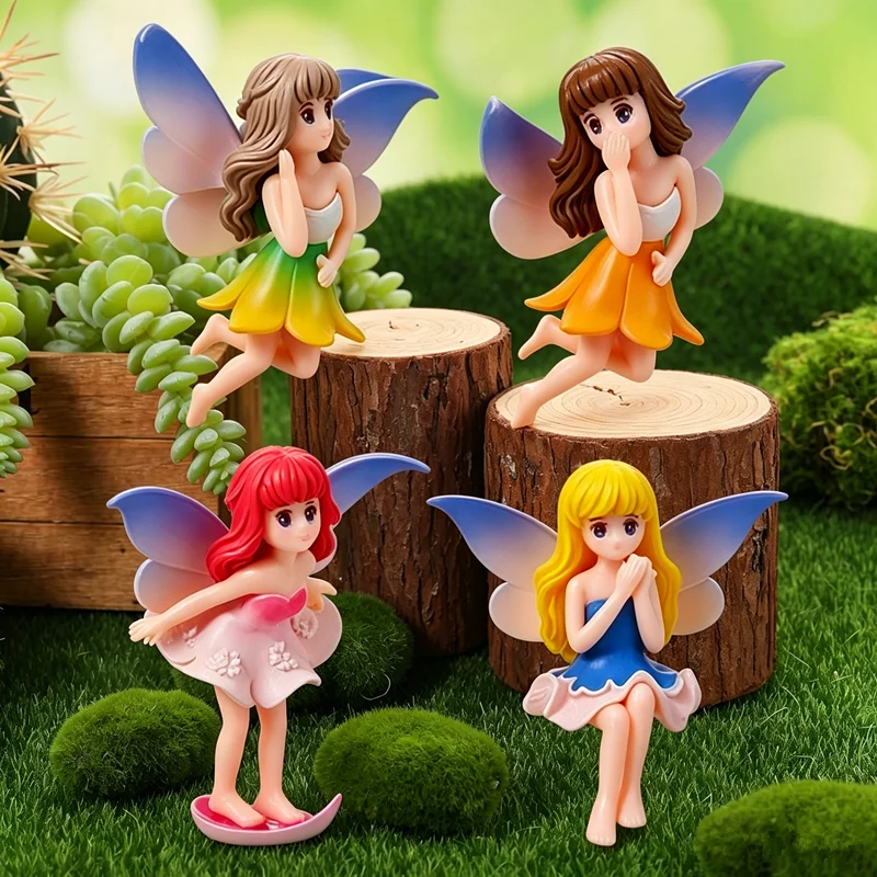 4PCS Mini Fairy Garden Figurin - Smart Garden Diy review and price
