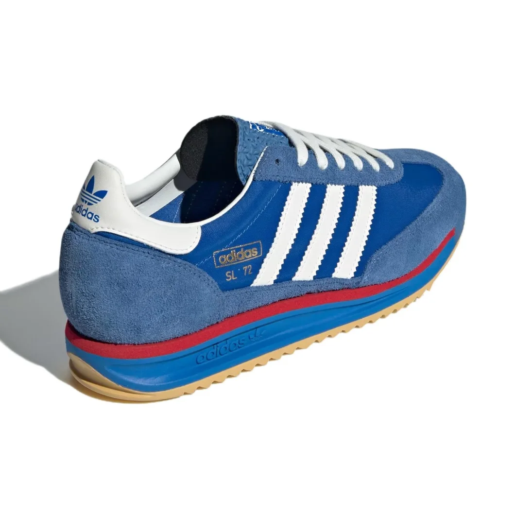 Adidas SL 72 RS Cienka podeszwa Męskie i damskie trampki Zimowe Lekkie Wygodne buty na co dzień Retro Klasyczne trampki Niebieskie