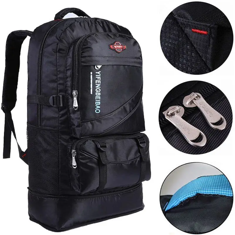 

Men Backpack Travel Pack Sports Bag Pack Outdoor Hiking Camping Backpack