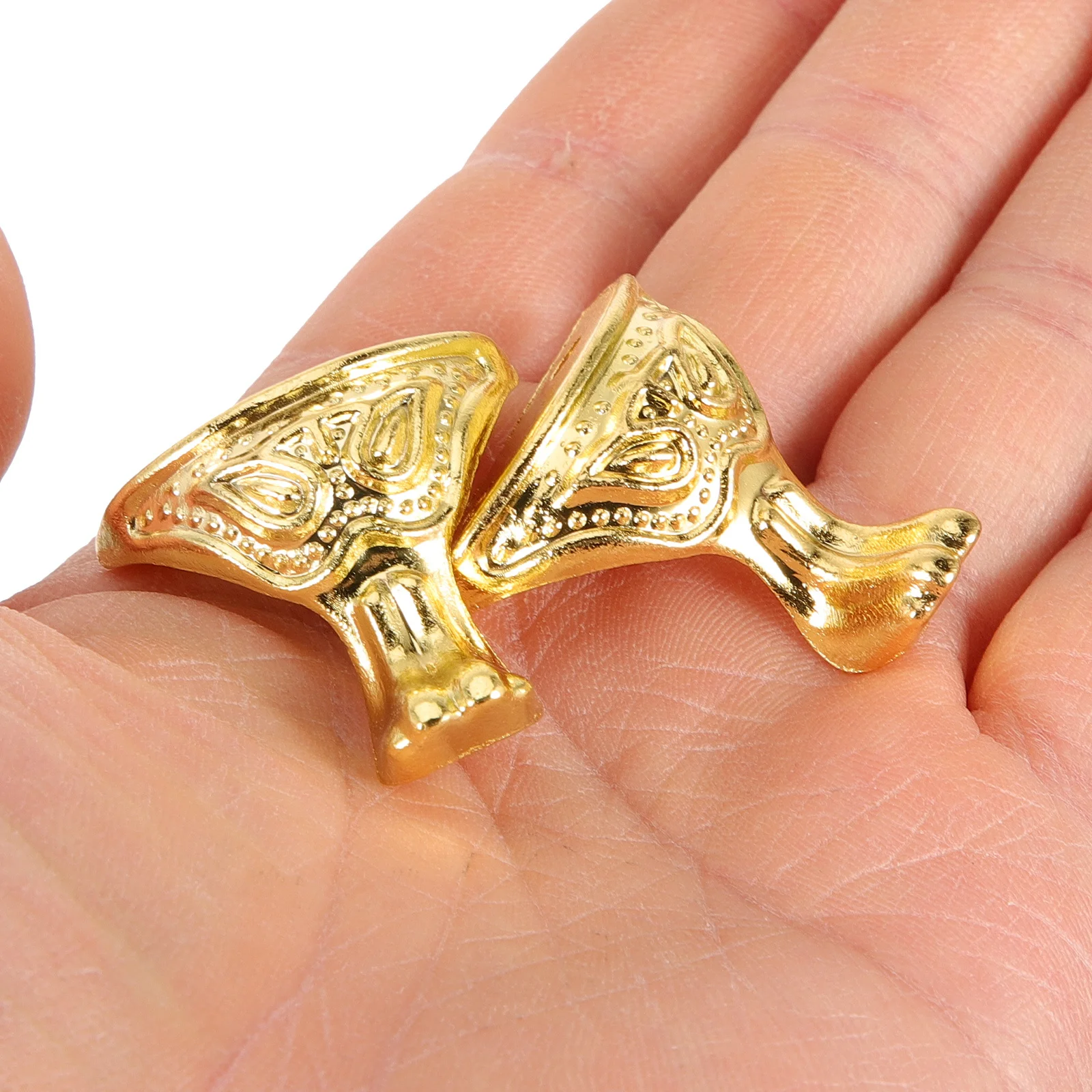 12 шт., защитные приспособления для ног из цинкового сплава, декоративный деревянный футляр, шкатулка для драгоценностей, угловые ограждения, нагрудные ножки для хранения подарков