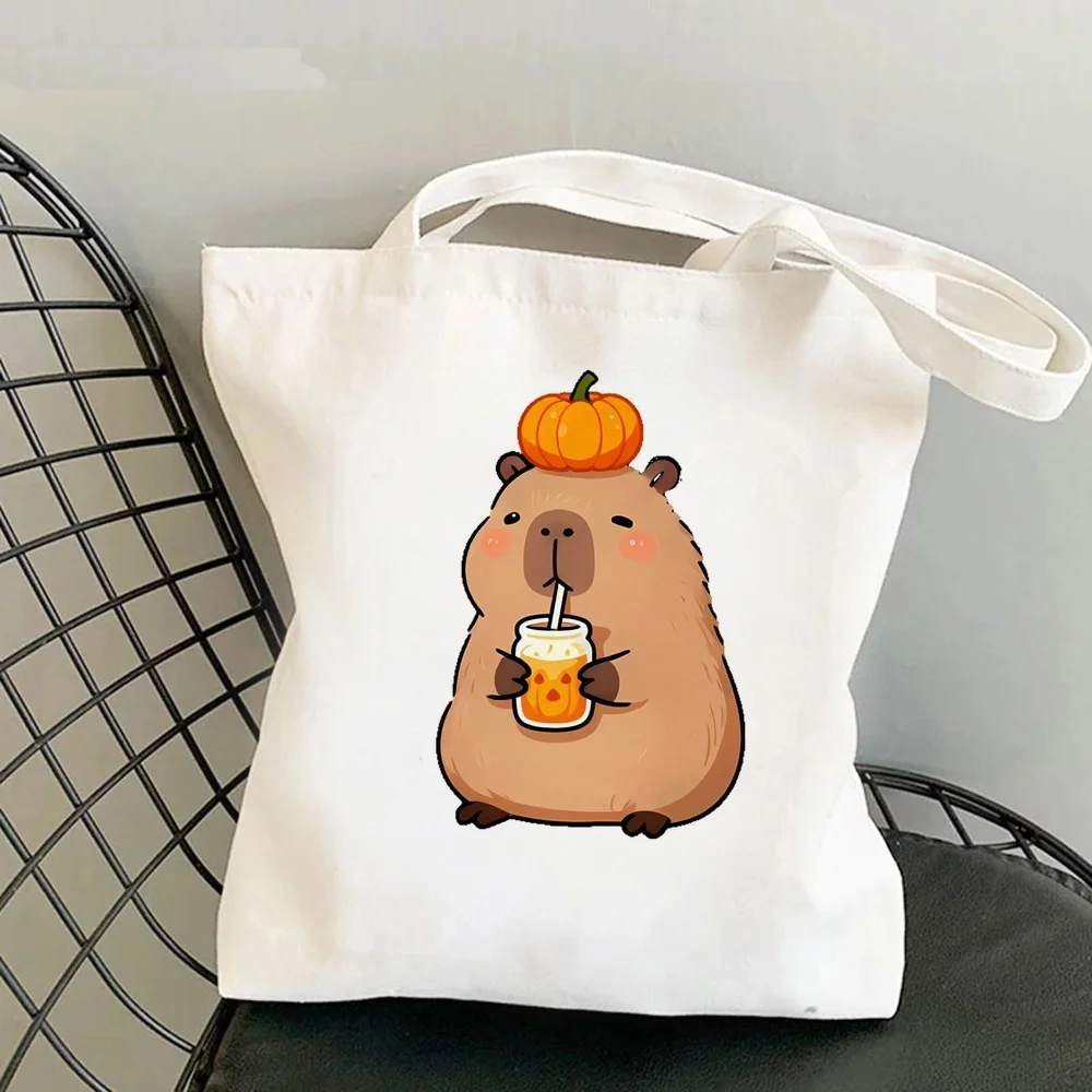 Capybara tote bag shopping personnalisable bolsas de tela shopper femme