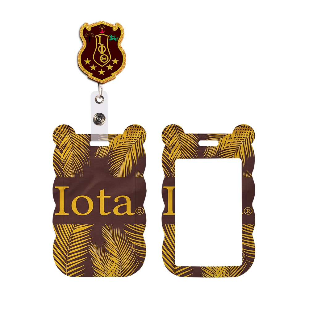 

Fraternity Lota Phi Theta Designs Lanyards Id Badge Holder Strap Work Card Bus Access Card Holder Keychains Accessories
