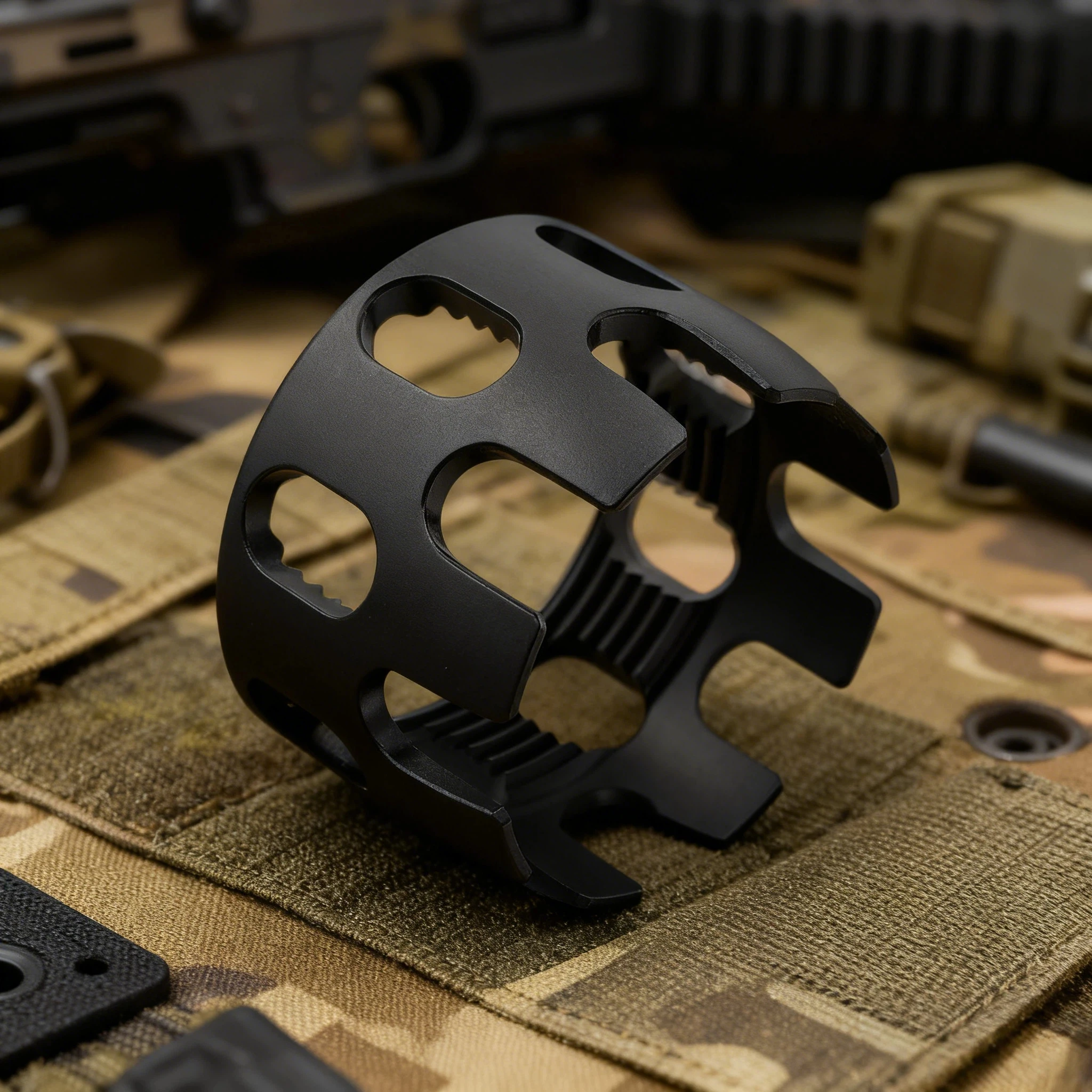 

High Quality Metal Buffer Tube Flame Ring | XP Buffer Tube Flame Ring Separate Sale - Durable Toy Accessory for Tactical Toy Mod