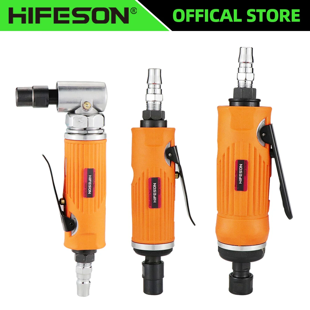 HIFESON Air Die Grinder Grinding Mill Pneumatic Engraving Machine Polishing Machine Tools Engraving Tool