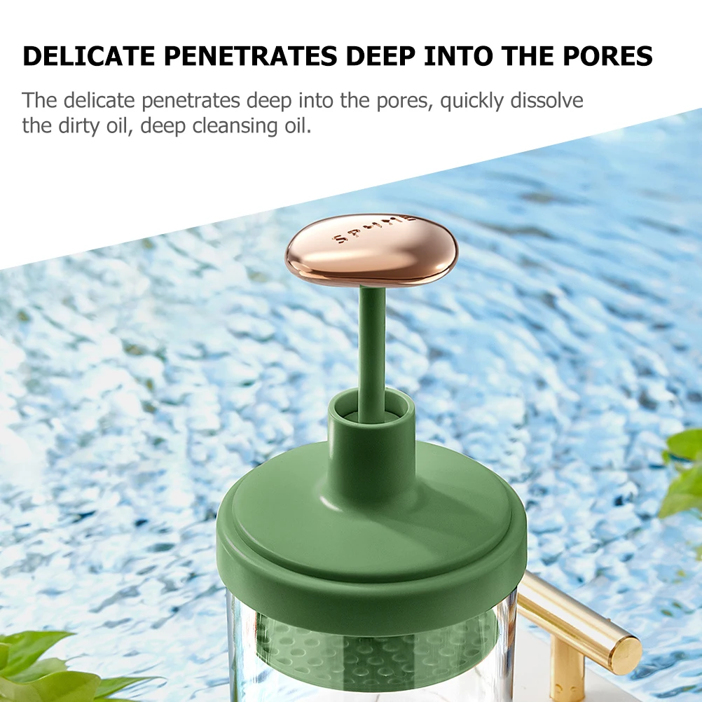 

Foaming Cup Bubble Maker Facial Cleansing Tool Skincare Machine Travel Frother Pp Simple Plastic Foams Maker Bottle Wash