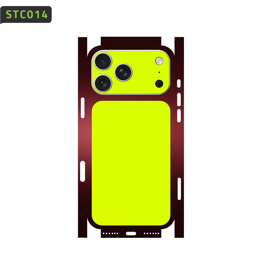 Vinilo Adhesivo Decorativo Oscar Skin Wrap para iPhone 17/16/15/14/13 Pro Max, Cubierta Completa Trasera