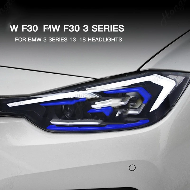 LED Pair Headlight Assemblies For BMW F30 F35 3 Series 2013-2019 Headlights With Sequential Turn Signal Head lamp Head lamp