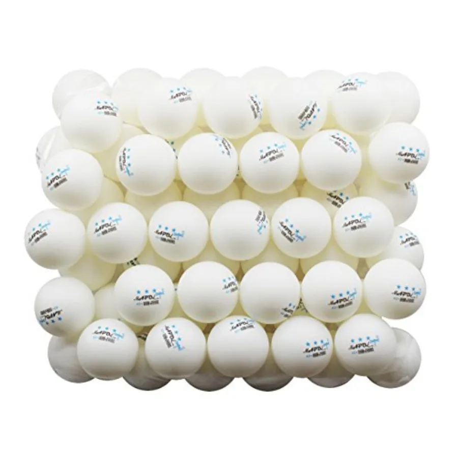 

50 White 3-Star Table Tennis Ball Premium Training Ping Pong Balls