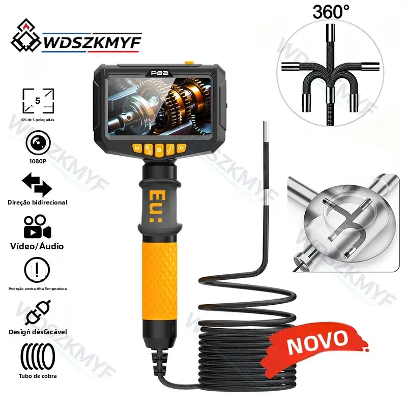 nouveau-boroscope-articule-bidirectionnel-avec-ecran-de-5-pouces-ip67-360-°-camera-d'inspection-par-endoscope-avec-6-lumieres-led-outils-d'inspection-automobile