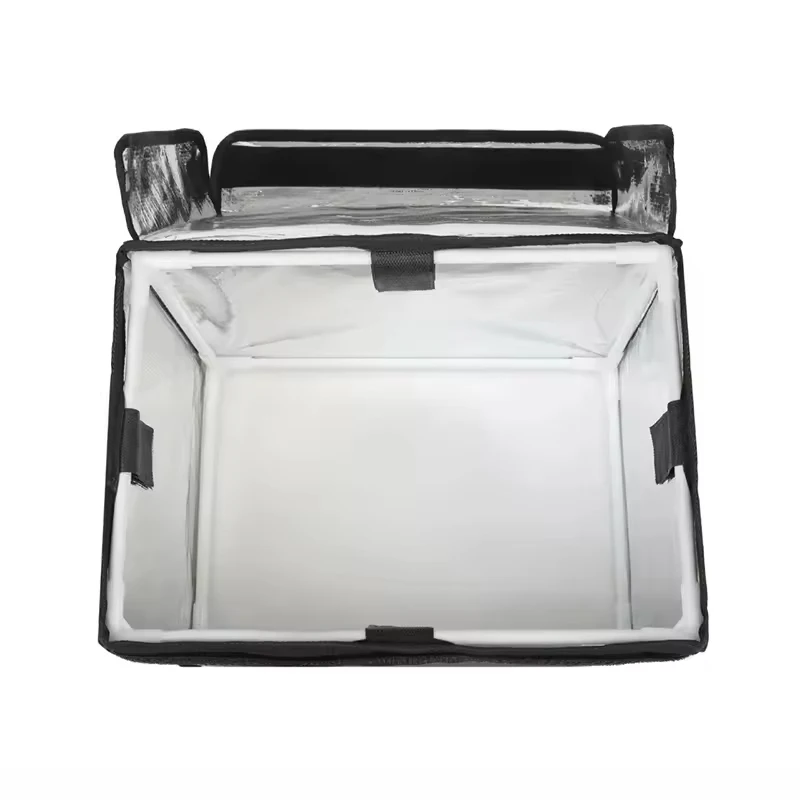 62L/ 80L Extra Large Cooler Bag with Car Ice Pack Insulated Thermal Lunch Box Pizza Delivery Container Fresh Food Refrigerator