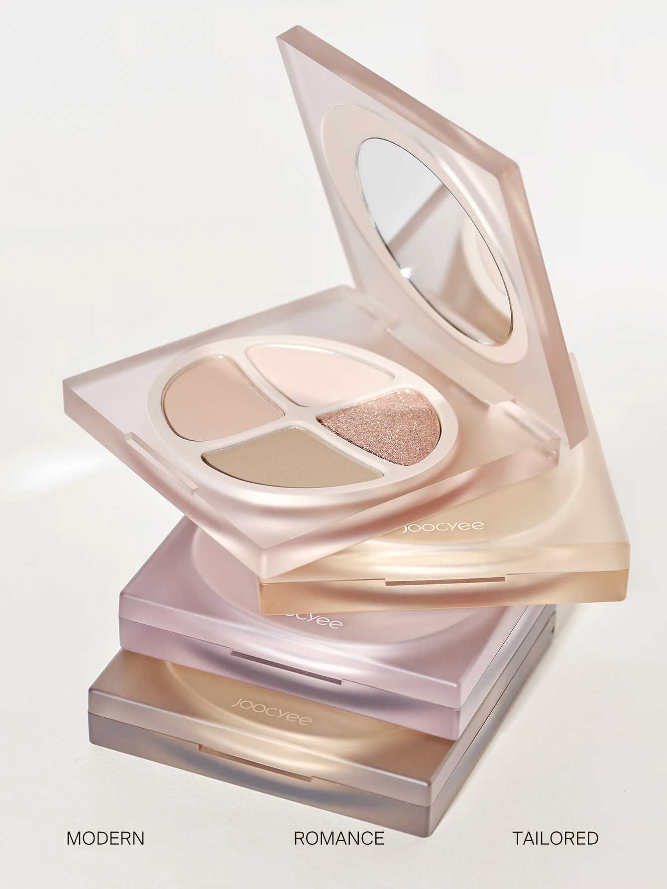 JOOCYEE MINI QUAD アイシャドウ 4色明るくナチュラル